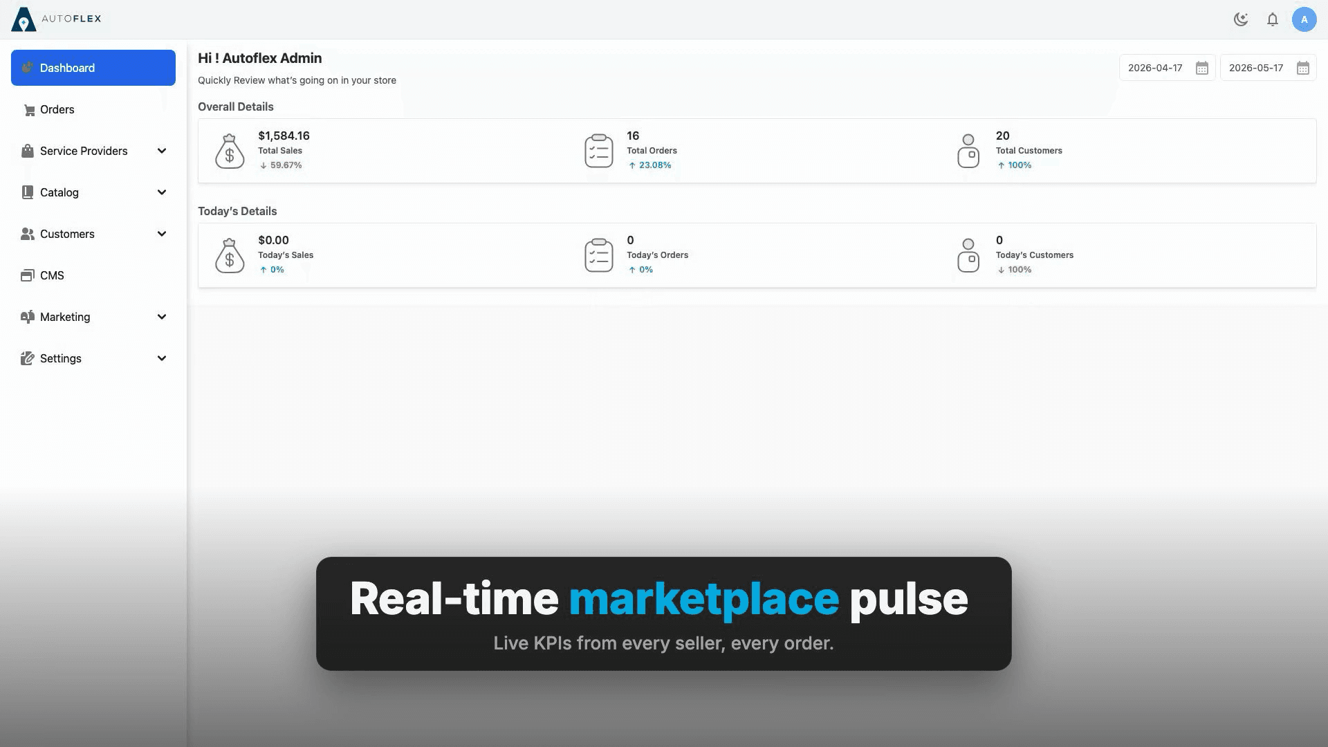 Auto Flex — Multi-Vendor E-Commerce Marketplace