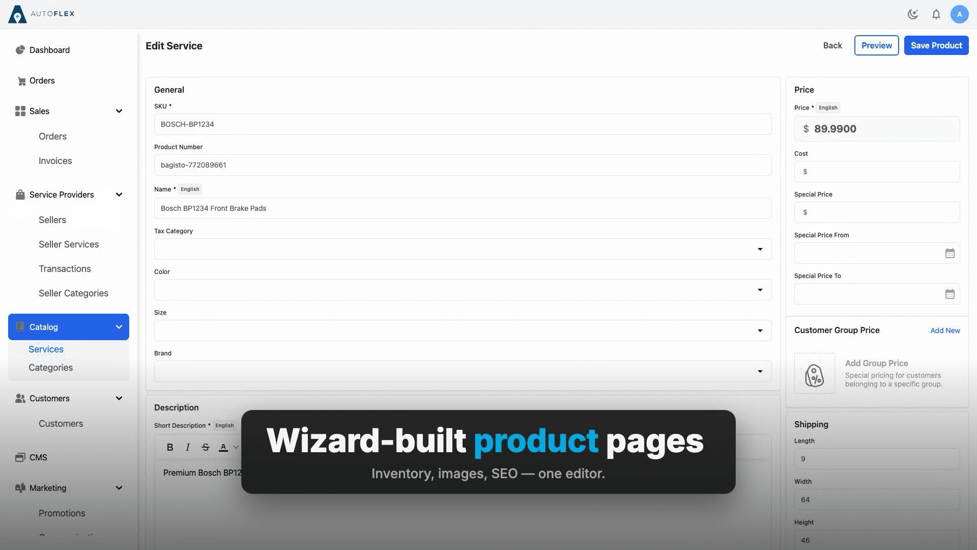 Auto Flex — Multi-Vendor E-Commerce Marketplace