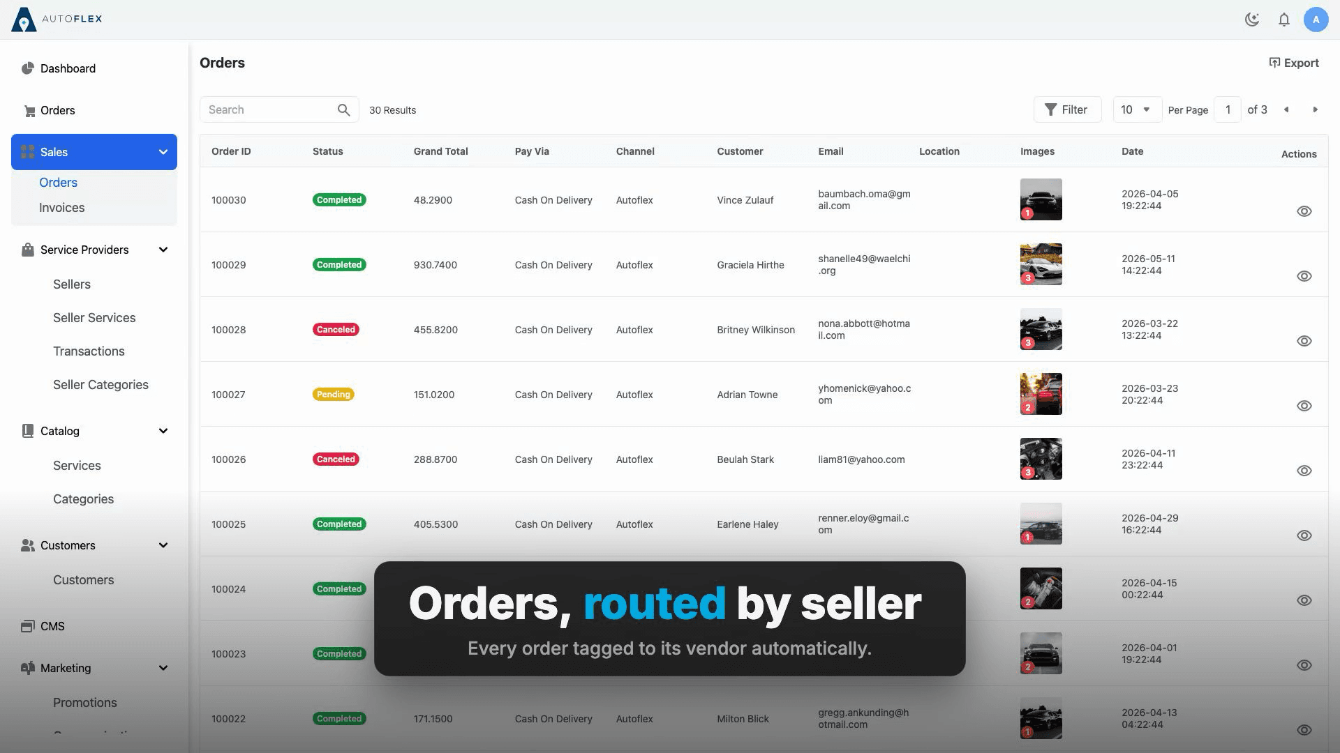 Auto Flex — Multi-Vendor E-Commerce Marketplace