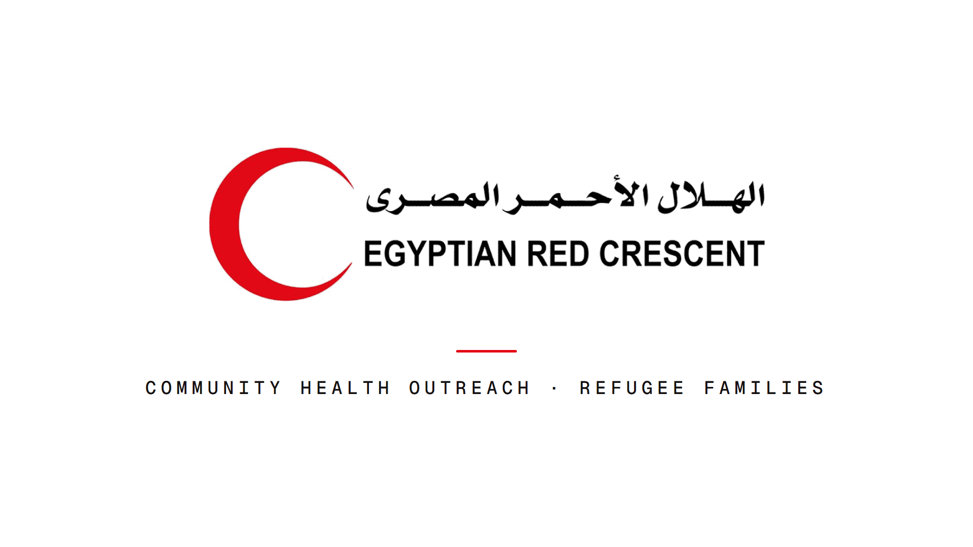 Egyptian Red Crescent — Community Health Outreach System