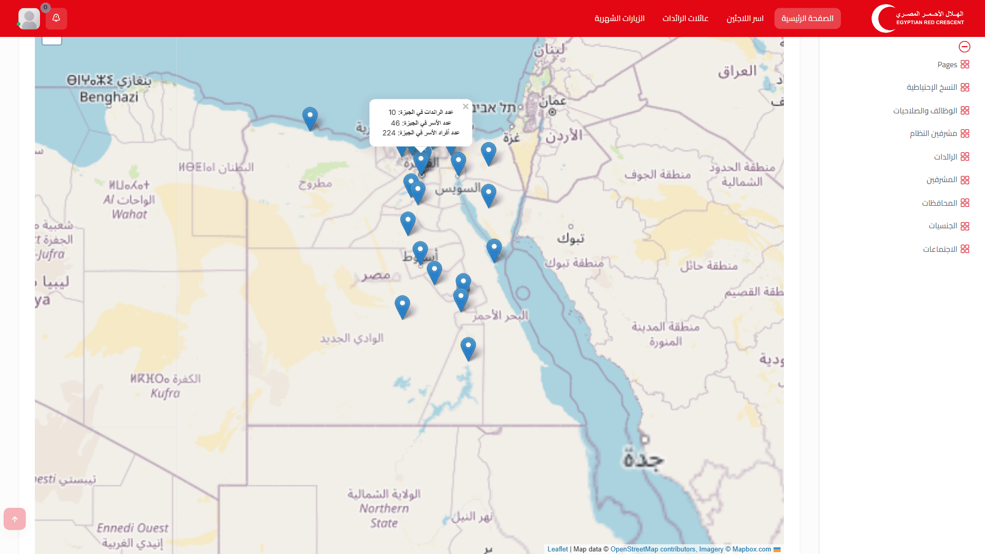 Egyptian Red Crescent — Community Health Outreach System