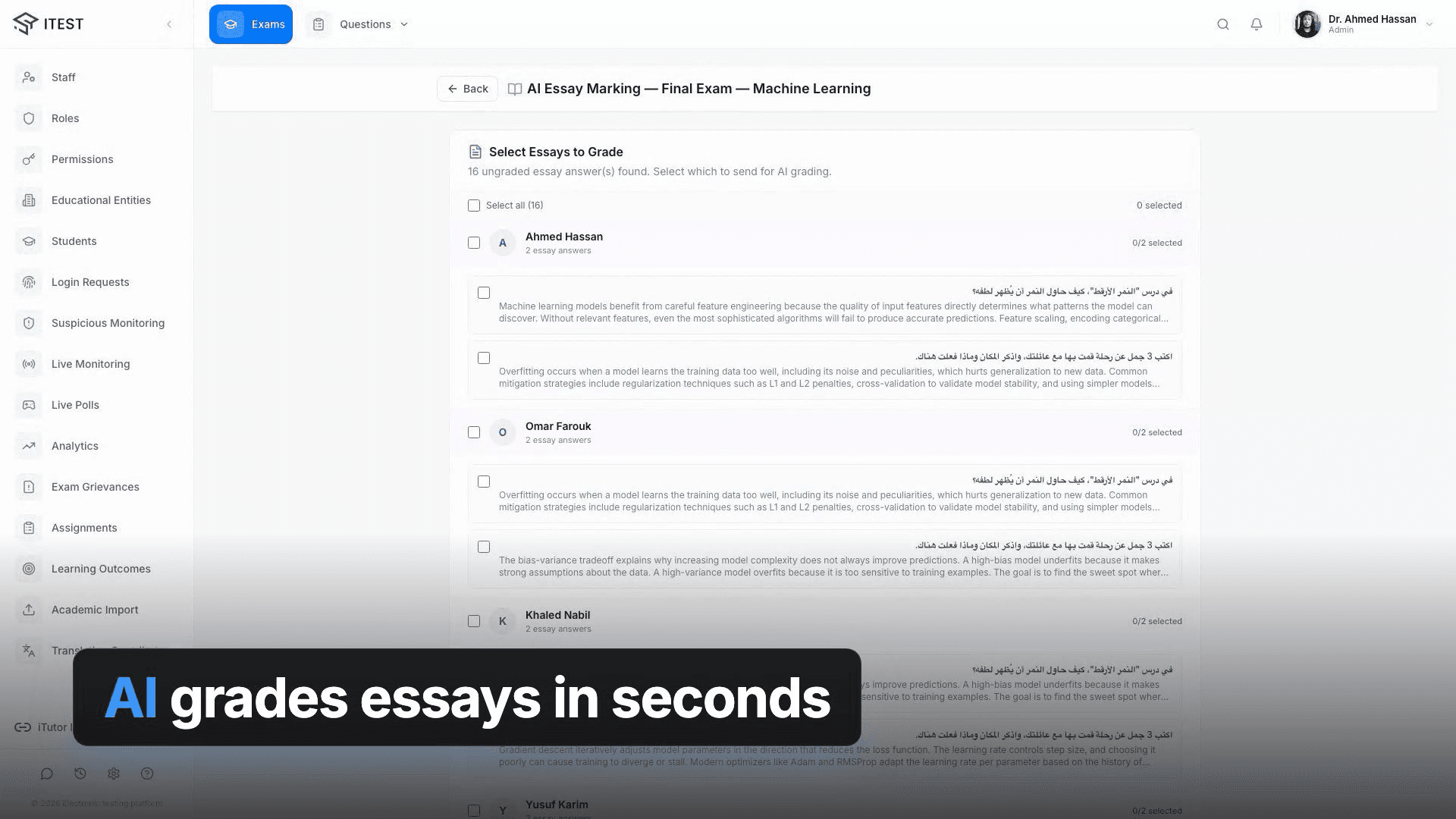 Itest — Multi-Tenant Examination SaaS Platform