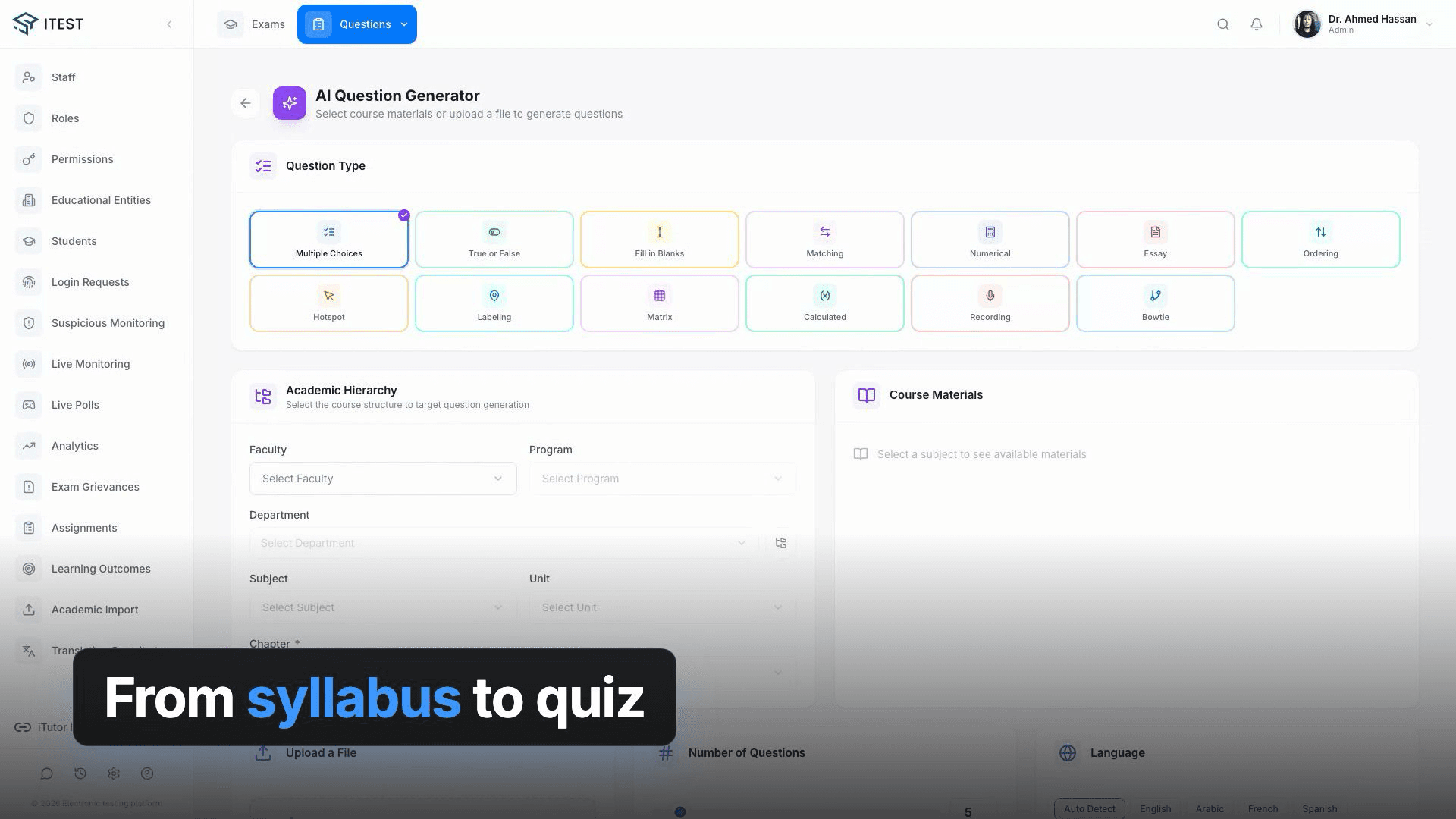 Itest — Multi-Tenant Examination SaaS Platform