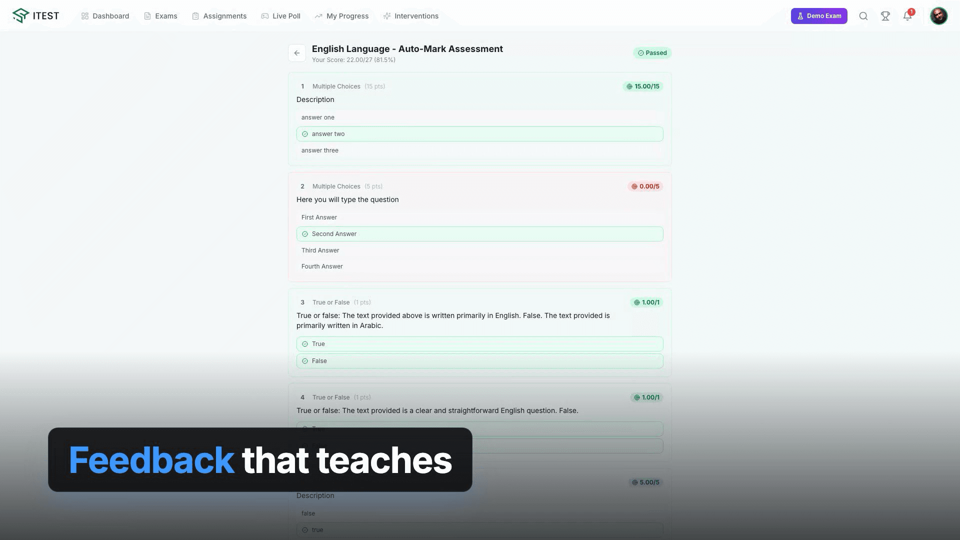 Itest — Multi-Tenant Examination SaaS Platform