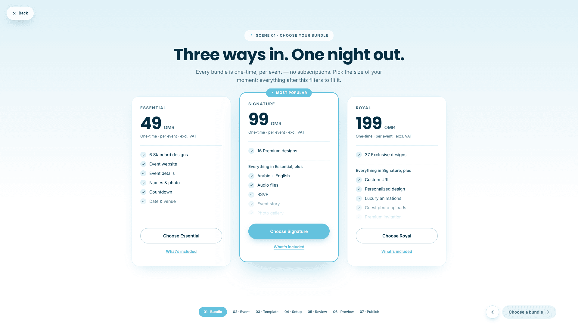 Lahza — Event Website & Digital Invitation Platform