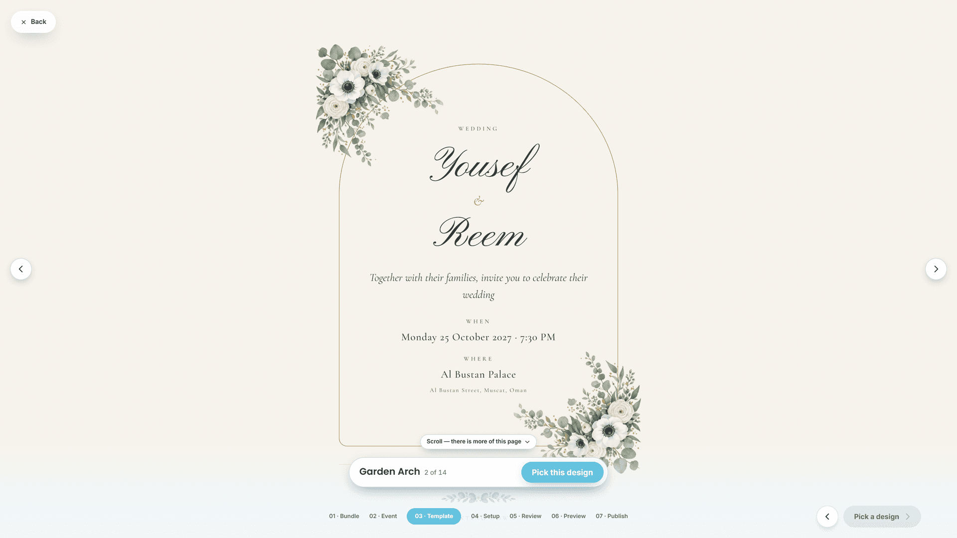 Lahza — Event Website & Digital Invitation Platform
