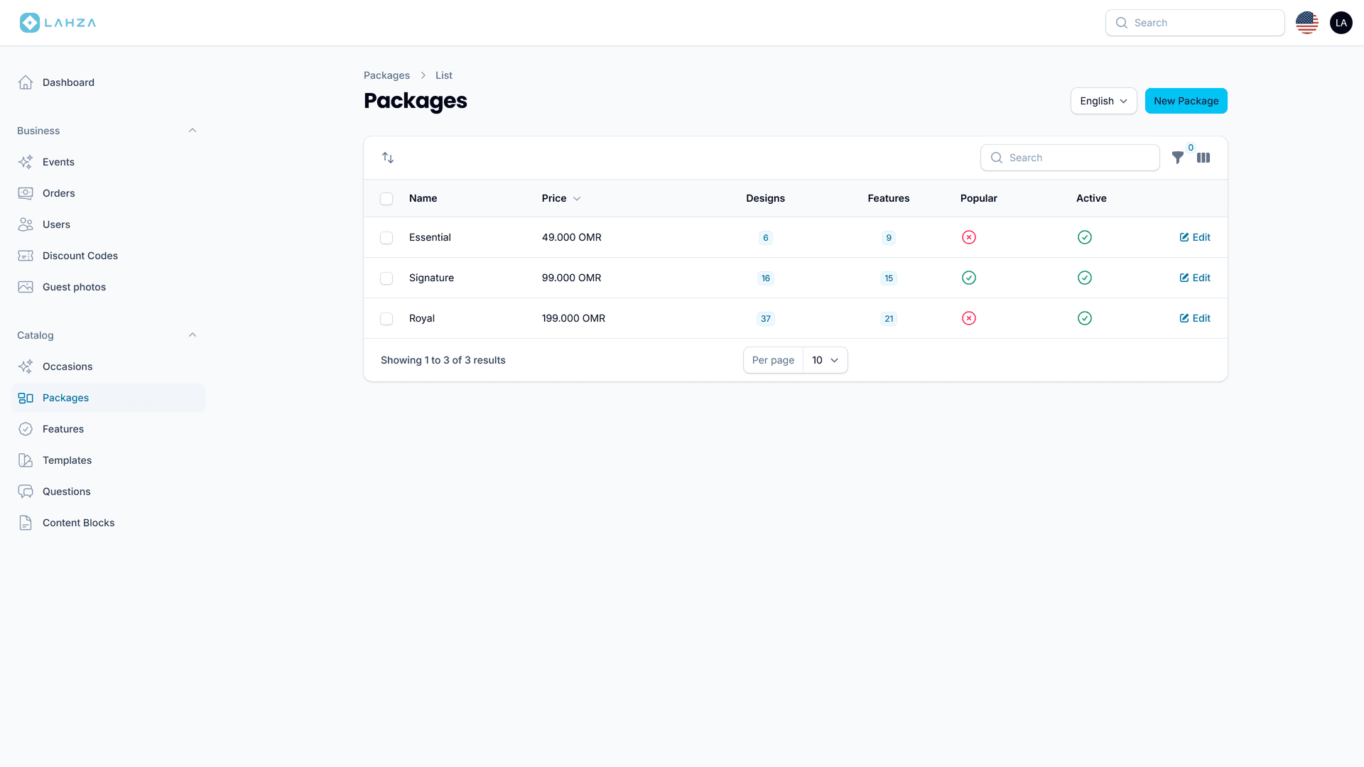 Lahza — Event Website & Digital Invitation Platform