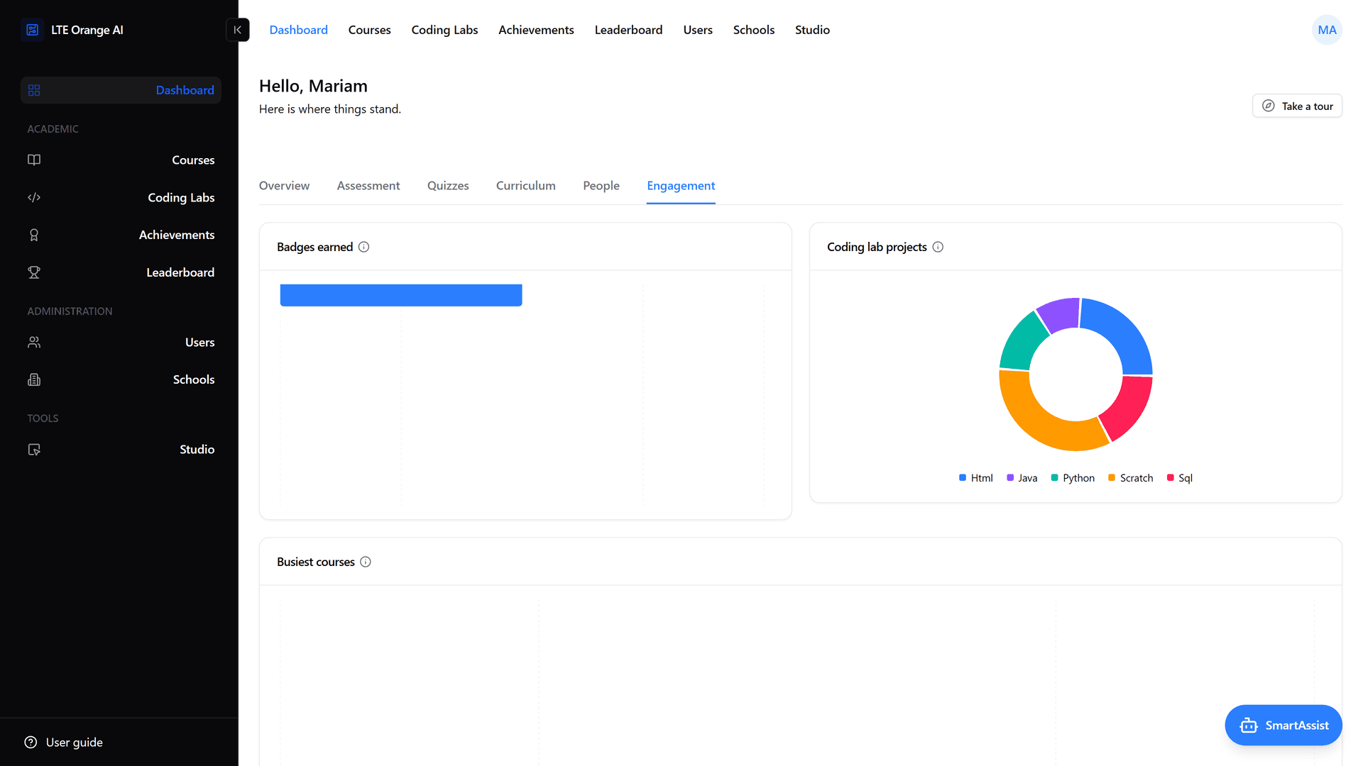 LTE Orange AI — Coding, Circuits & AI Learning Platform