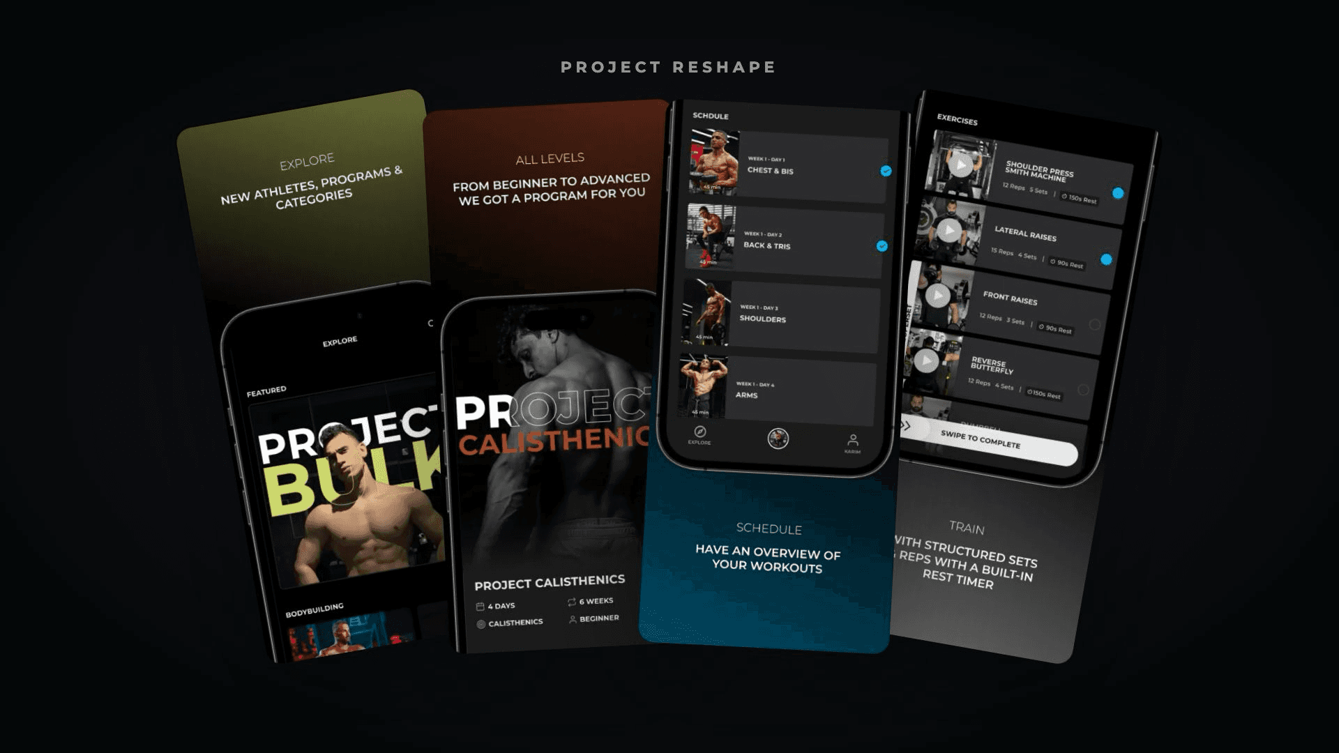 Reshape — Fitness Program Platform