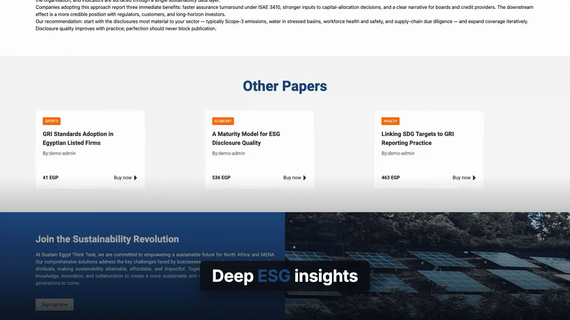 ThinkTank — Knowledge & Funding Platform