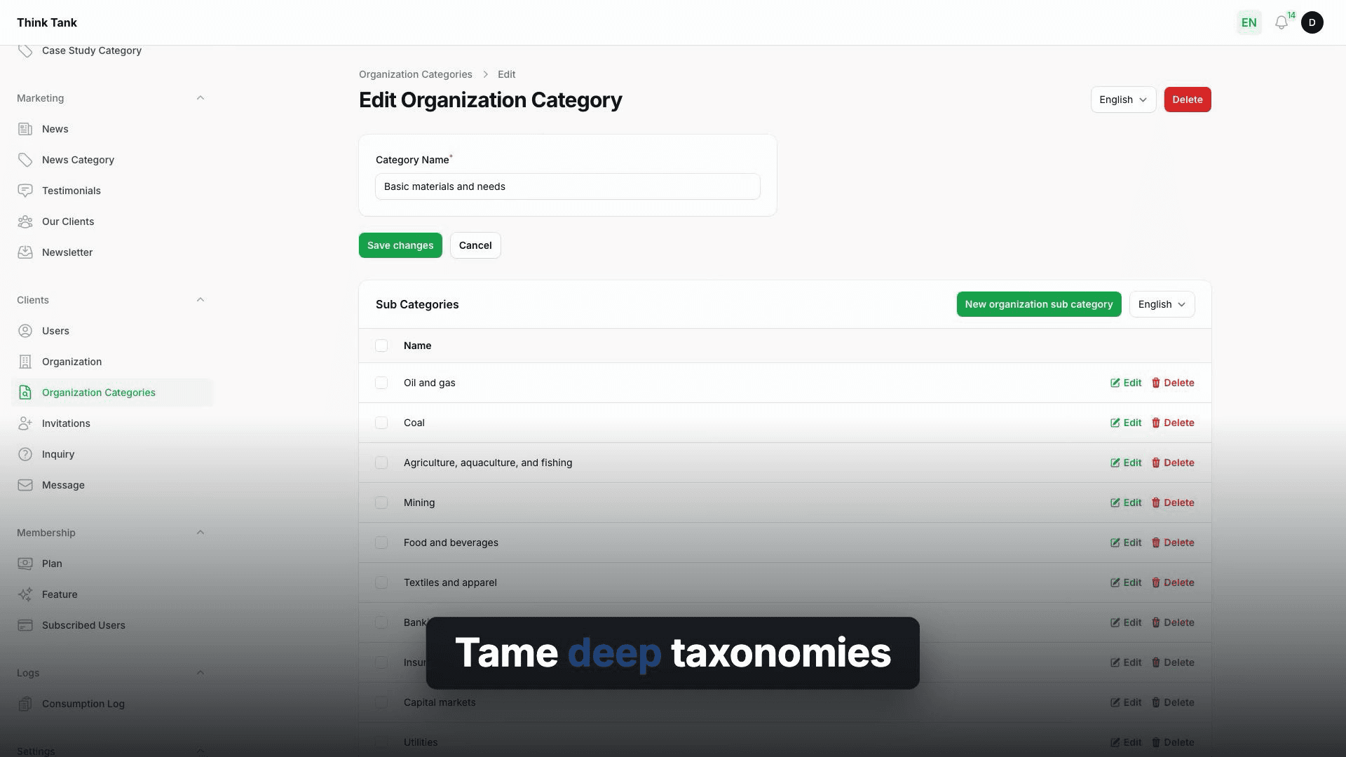 ThinkTank — Knowledge & Funding Platform