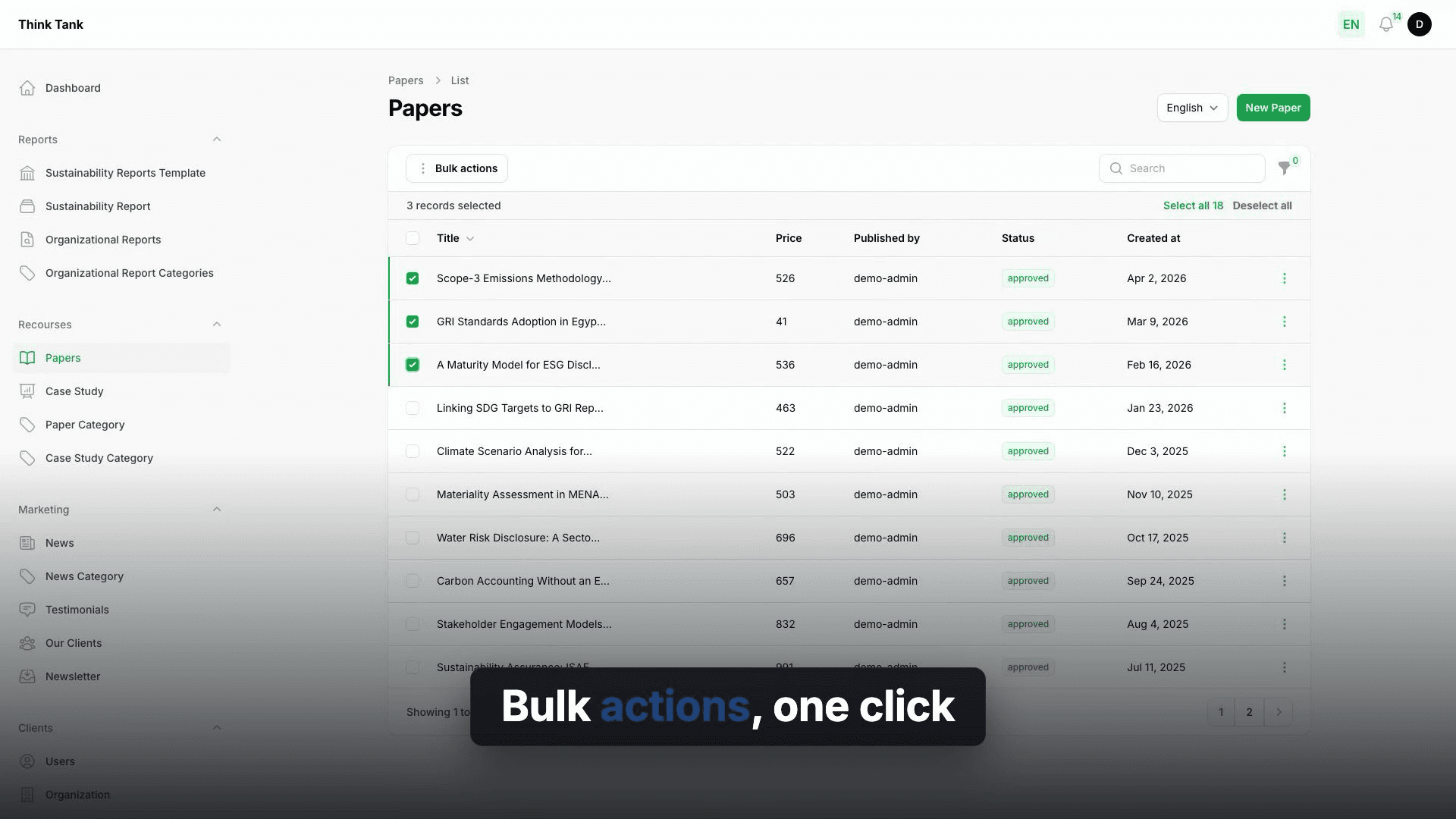 ThinkTank — Knowledge & Funding Platform